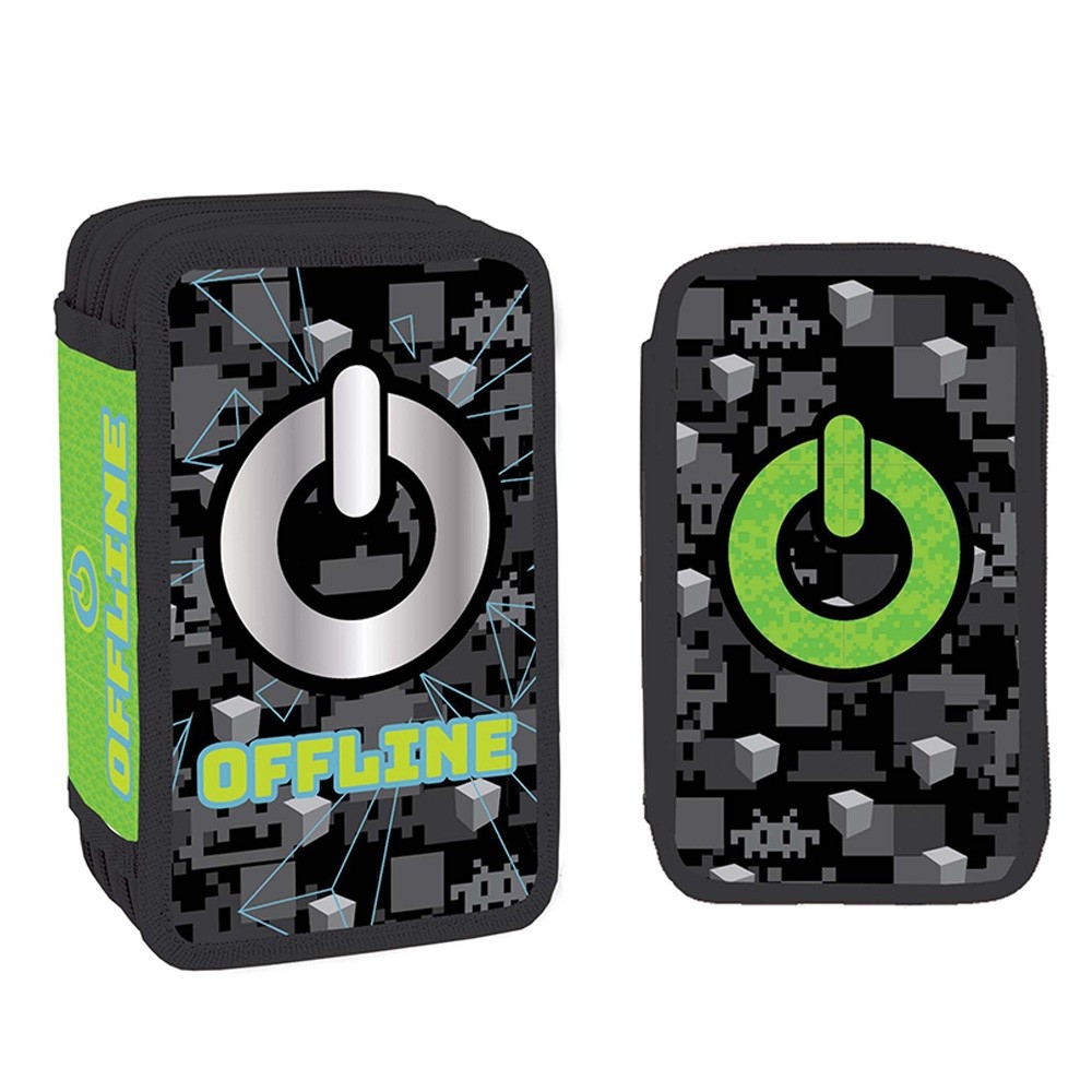 Penar echipat cu 39 de piese, compartimente spatioase, inchidere cu fermoar, 20 x 14 x 6.5 cm - imagine 6